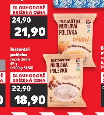 Kaufland Instantní polévka nabídka