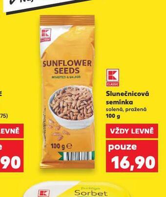 Kaufland Slunečnicová semínka nabídka