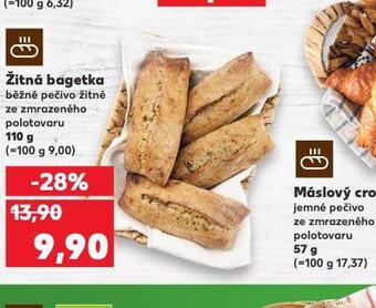 Kaufland Žitná bagetka nabídka
