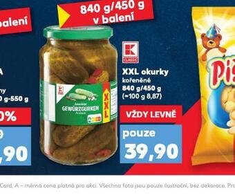 Kaufland Xxl okurky nabídka