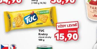 Kaufland Tuc krekry nabídka
