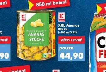 Kaufland Xxl ananas nabídka