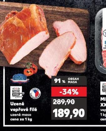 Kaufland Uzené vepřové filé nabídka