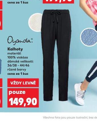 Kaufland Dámské kalhoty nabídka