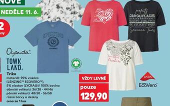 Kaufland Pánské triko nabídka