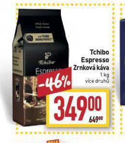 Billa Káva tchibo nabídka