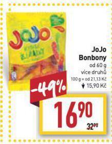 Billa Jojo bonbony nabídka