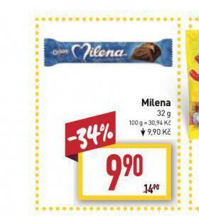 Billa Milena nabídka