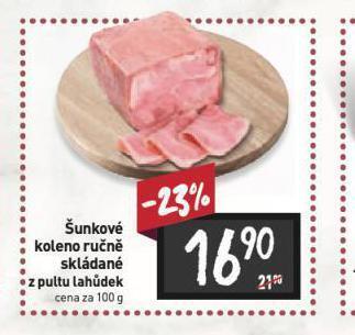 Billa Šunkové koleno nabídka