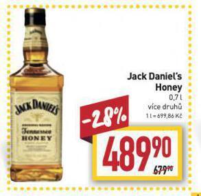 Billa Jack daniel's nabídka