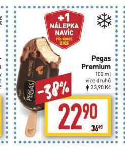 Billa Pegas zmrzlina nabídka