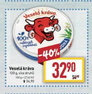 Billa Sýr veselá kráva nabídka