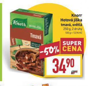 Billa Knorr hotová jíška nabídka