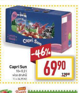 Billa Capri sun nabídka