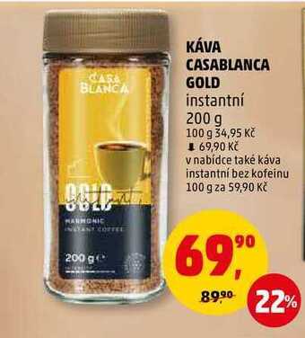 Penny Market Káva casablanca gold, 200 g nabídka