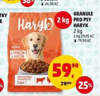 Penny Market Granule pro psy haryk, 2 kg nabídka