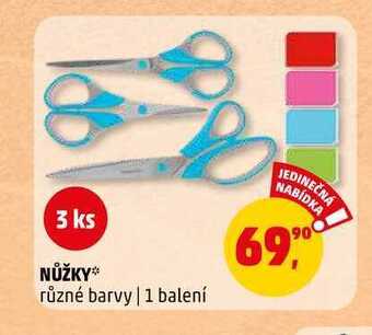 Penny Market Nůžky, 3 ks nabídka