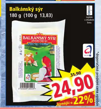 Norma Balkánský sýr 180g nabídka