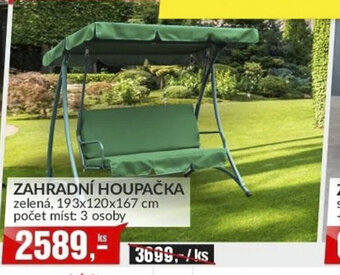 Baumax Zahradní houpačka nabídka
