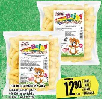 Tamda Foods Pex bejby křupky 40g nabídka