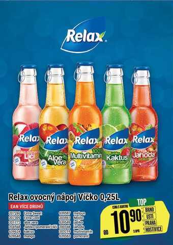 Tamda Foods Relax ovocný nápoj víčko 0,25 l nabídka