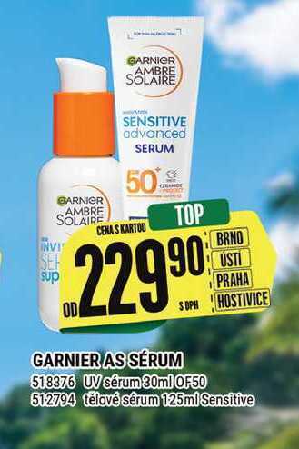 Tamda Foods Garnier as sérum nabídka