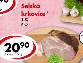 CBA Selská krkovice, 100 g nabídka