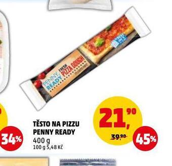 Penny Market Těsto na pizzu nabídka