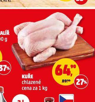 Penny Market Kuře chlazené nabídka