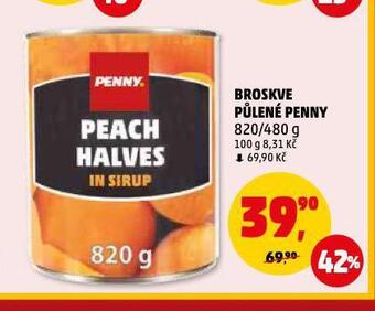 Penny Market Broskve nabídka