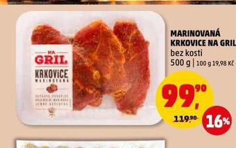 Penny Market Marinovaná krkovice na gril nabídka