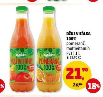 Penny Market Džus vitálka nabídka