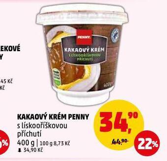 Penny Market Kakaový krém nabídka