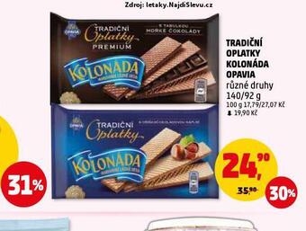 Penny Market Tradiční oplatky kolonáda nabídka