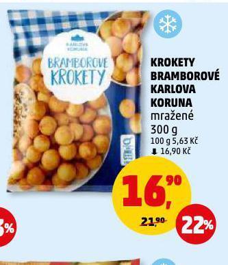 Penny Market Bramborové krokety nabídka