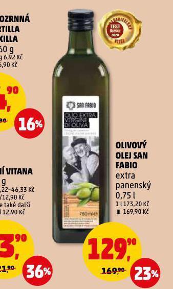 Penny Market Olivový olej san fabio nabídka