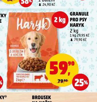 Penny Market Granule pro psy haryk nabídka