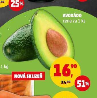Penny Market Avokádo nabídka