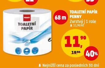 Penny Market Toaletní papír nabídka