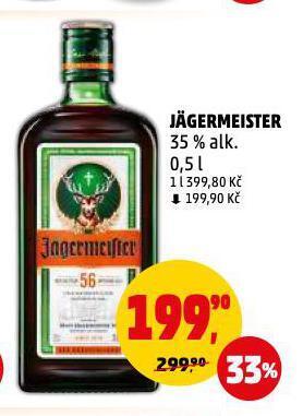 Penny Market Jagermeister nabídka