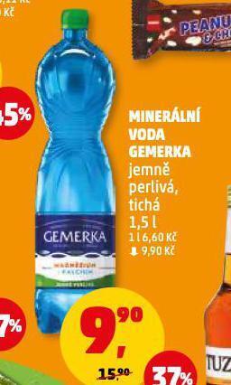 Penny Market Minerální voda gemerka nabídka