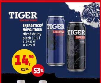 Penny Market Tiger energy drink nabídka