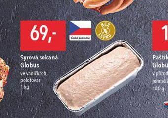 Globus Syrová sekaná nabídka
