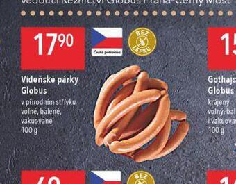 Globus Vídeňské párky nabídka