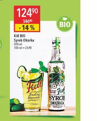 Globus Kitl bio syrob okurka nabídka