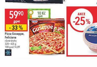 Globus Pizza guseppe nabídka