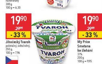 Globus Jihočeský tvaroh nabídka