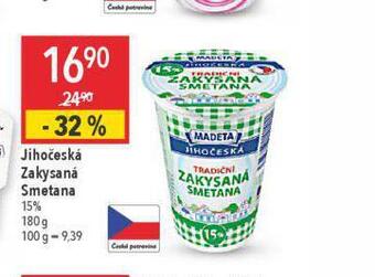 Globus Jihočeská zakysaná smetana nabídka