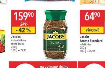 Globus Jacobs instantní káva nabídka