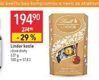 Lindor koule
